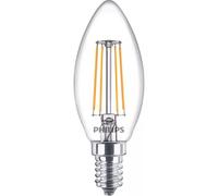 Philips Ampoule Flamme Transparente À Filament 40 W B35 E14 X 6 Transparent