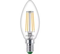 Philips Ampoule Flamme Transparente À Filament 40w B35 E14