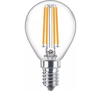 Philips Ampoule Flamme Transparente À Filament 60w P45 E14