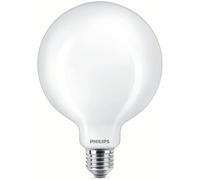 Philips, ampoule LED classique E27 (100 W), lampe LED dépolie en forme de globe avec lumière blanc chaud, 2700K, éclairage LED à économie d'énergie avec longue durée de vie