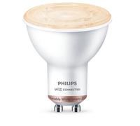 Ampoule LED spot connectée PHILIPS - WIZ - EyeComfort - dimmable - 4,7W - 345 lumens - GU10 - 93209 G