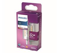 Philips Ampoule LED Crayon R7S 60W 78 mm Blanc neutre Verre