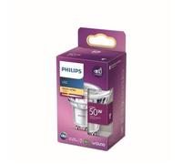 Philips Ampoule LED Equivalent50W GU10 Blanc chaud Non Dimmable