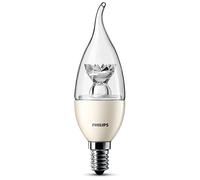 Philips Ampoule LED Flamme Coup de Vent Compatible Variateur Culot E14 35 Watts Consommés Équivalence Incandescence 25W
