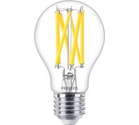 Philips ampoule LED Standard E27 100W Blanc Chaud Claire Compatible Variateur, verre