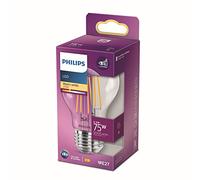 Philips ampoule LED Standard E27 75W Blanc Chaud Claire, Verre