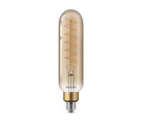 Philips ampoule LED Stick Giant T65 E27 40W Ambrée, Compatible Variateur, Verre