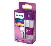Philips ampoule LED Tube T25 E14 25W Blanc Chaud Dépolie