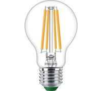 Philips Ampoule LED LEDclassic Ultra Efficient A60 E27 4 W 2700K blanc chaud verre