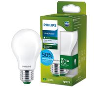 Philips ampoule LED Ultra Efficient 60W, culot E27, blanc froid 4000K, dépolie
