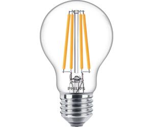 Philips Ampoule transparente à filament 100 W A60 E27