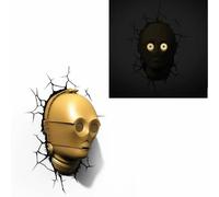 Lampe Murale 3D Deco Light Star Wars - C3PO