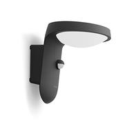 Applique murale d'extérieur avec détecteur de mouvement LED TYLA IR 9W 2700K 820lm IP44 anthracite Philips