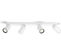 Philips Applique murale & plafonnier Spot MyLiving Blanc max. 4 x 5,5W GU10 sans ampoule orientable