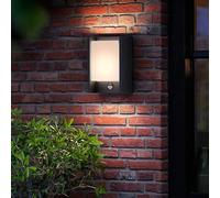 Philips Applique d'extérieur Arbor UltraEfficient LED 3,8W détecteur IP44 anthracite