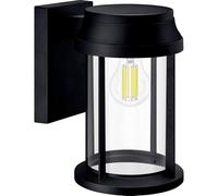 Applique murale d'extérieur BELLINI E27 IP44 ronde noire Philips