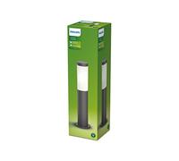 Philips Borne lumineuse Utrecht E27 IP44 max. 60 W Sans ampoule Anthracite