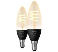 Philips Bougie - Ampoule Connectée E14 - (Pack De 2) Noir