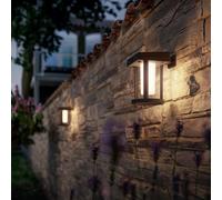 Philips Outdoor A-Label Solar Camill Applique murale ronde matte sw