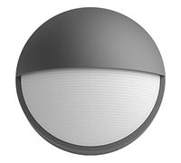 Philips Capricorn Applique Murale Extérieure LED, 5,5 W, 700 lm, Lumière Chaude 2700 K, IP44 Résiste aux Intempéries, LED Intégrée, Durable, Aluminium, Gris Anthracite