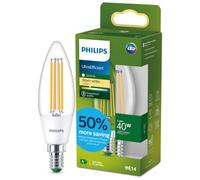 Philips Ampoule LED 929003800701 B35 E14 Flamme transparente 2,3 W 2700 K Blanc chaud