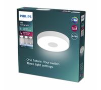 Philips Plafonnier LED Coiner – Intensité réglable, design moderne