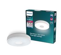 Plafonnier Led Coiner Intensité Réglable, Design Moderne - Philips