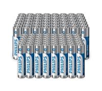 Philips Combo de Piles Alcalines AA-AAA Ultra - Rapport Qualité-Prix pour Différents Usages, Lot de 96