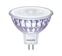 Philips CorePro LED 7W GU5.3 2700K Blanc Chaud, 621lm, 36°, 15000h, IRC 80, Réflecteur, Équivalent 50W, 12V, 50x45mm