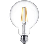 Philips Corepro LED Globe E27 Filament Claire 95mm 7W 806lm - 827 Blanc Très Chaud | Équivalent 60W
