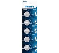 PHILIPS CR2032 Lot de 10 Piles AU Lithium 3V