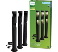 Philips Desi Potelet, lot de 3, LED, 8720169387010,