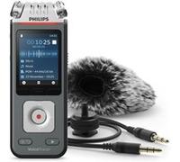 Philips Digital Voice Tracer DVT7110 - Enregistreur vocal - 8 Go - chrome, anthracite Chrome, Anthracite G