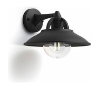 Philips Applique murale extérieure Cormorant 1738130PN myGarden Noir Aluminium IP44 E27