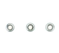 Philips Enif Spot encastrable orientable, sans ampoule, Lot de 3 9 x 9 x 10 cm Nickel