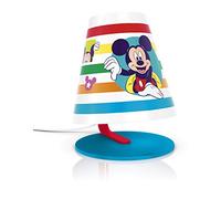 Philips et Disney, lampe de table lED 3 W Mickey Mouse multicolore