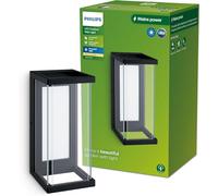 Philips Fresco, Spot encastrable extérieur, 4,6 W, lumière blanc chaud 2700 K, noir, résistant aux intempéries IP44
