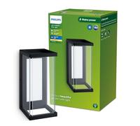 Philips Fresco, Spot encastrable extérieur, 4,6 W, lumière blanc chaud 2700 K, noir, résistant aux intempéries IP44