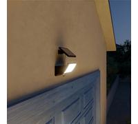 Philips Fyns Lampe de sécurité solaire noire 8,2 W 3000 K