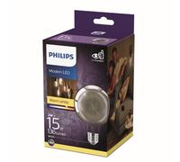 PHILIPS Globe LED Modern Filament Mini Smoky - 3-15 W - Blanc chaud