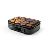 Philips Grill Électrique & Plancha 3000, Température réglable, 2400W, Noir