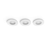 Philips Hue Adore - Spot LED encastré intelligent, lot de 3 929004611501