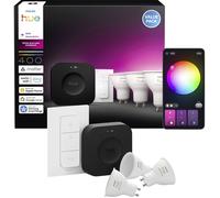 Philips Hue Ampoule à LED, Variateur LED 929003666513 CEE: E (A - G) Hue White & Col. Amb. GU10 GU10 4.2 W multicolore
