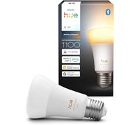 Philips Hue Ampoule connectée LED A60, White Ambiance, Ampoule Philips Hue E27, 8,1 W, Spectre complet 1000-2000 K, 1100 lm, Intensité variable, Compatible avec Alexa, Google et Apple Home, pack de 1