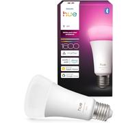 Philips Hue Ampoule connectée LED A67, White and color, Ampoule E27, 11,8W, Spectre complet 1000-2000 K, 1600 lm, Intensité variable, Compatible Alexa, Google et Apple Home, pack de 1
