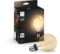 Philips Ampoule LED connectée Hue White Filament Globe E27