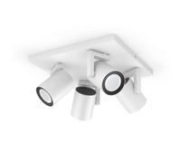 Philips Hue Argenta - Quadruple éclairage LED intelligent, blanc 929003808201