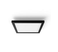 Philips Panneau LED AURELLE White Ambiance 30x30 cm 3750 lm Noir Télécommande incluse
