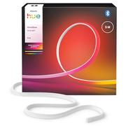 Philips Hue Bande LED OmniGlow Micro, Éclairage d'ambiance connecté, 5m | Ambiance et couleur vive, Ruban LED lumineux flexible, 2700lm Découpable, Pour intérieur, Contrôle via App et commande vocale