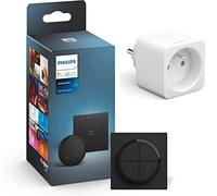 Philips Hue bouton télécommande Tap Dial Switch, noir, permet le contrôle de plusieurs pièces ou une zone Smart Plug, prise connectée, fonctionne avec Alexa, Google, et Apple Homekit